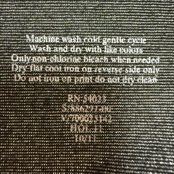 Banana Republic Sparkle Metallic Tank Top Cami Womens Small Pullover Black - Picture 8 of 8